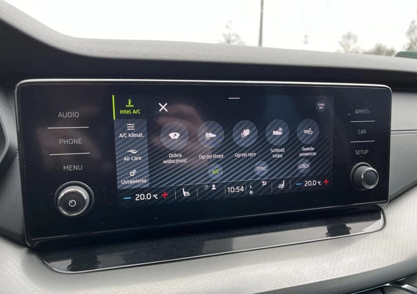 Skoda Octavia cena 73500 przebieg: 109406, rok produkcji 2020 z Oleszyce małe 379
